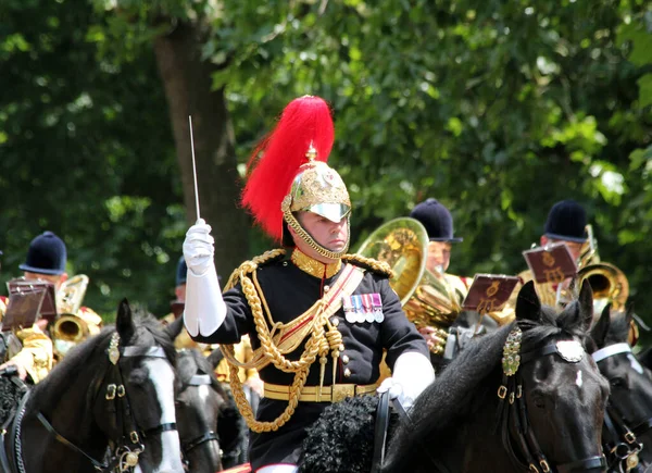 Süvarileri Londra Bandosu Ngiltere — Stok fotoğraf