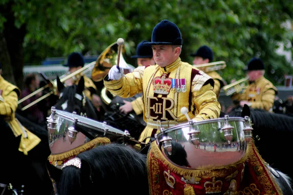 Mounted Band Household Kawaleria — Zdjęcie stockowe