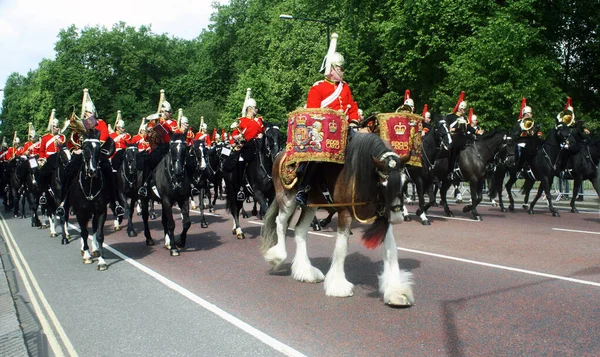 Mounted Band Household Kawaleria — Zdjęcie stockowe