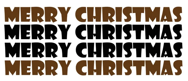 クリスマスグリーティングカードデザイン — ストック写真