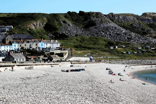 Chesil Beach Portland Weymouth Dorset England — Stockfoto