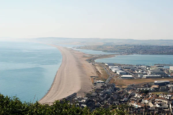 Chesil Beach Portland Weymouth Dorset England — Stockfoto