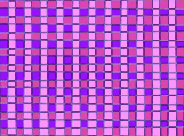 Soyut ve çağdaş dijital sanat kareleri kağıt tasarımı