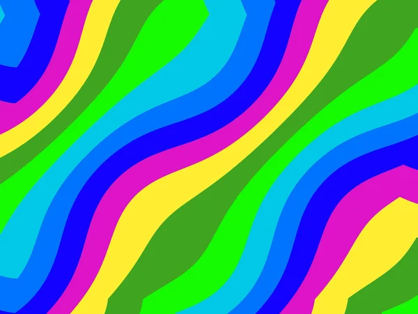 Tęcza Abstrakcyjne Tło Kolorowymi Liniami — Zdjęcie stockowe