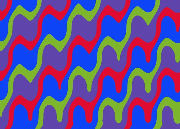 Анотація Сучасне Цифрове Мистецтво Обгортання Паперових Хвиль — стокове фото