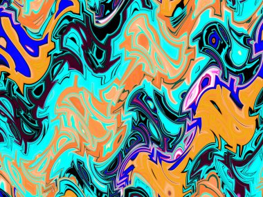 Renkli dokunun soyut arkaplanı, eğilim pürüzsüz desen