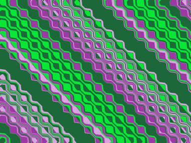 Soyut ve çağdaş dijital sanat Aztek tarzı tasarım