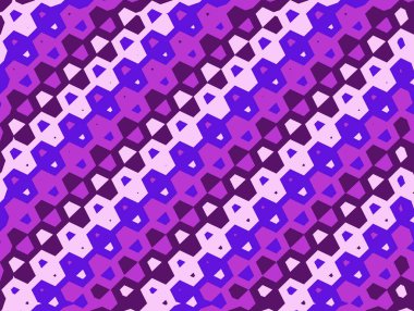 Soyut ve çağdaş dijital sanat Aztek ambalaj kağıdı tasarımı