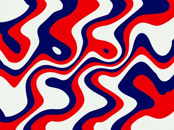 Αφηρημένη Και Σύγχρονη Ψηφιακή Τέχνη Κύματα Περιτύλιγμα Χαρτί Σχεδιασμού — Φωτογραφία Αρχείου