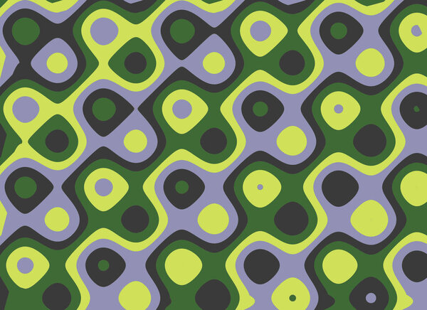 Abstract and contemporary digital art little feet wrapping paper design