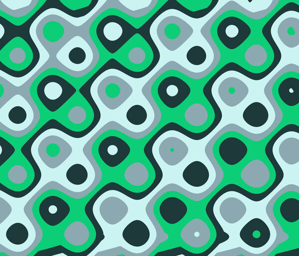 Abstract and contemporary digital art little feet wrapping paper design