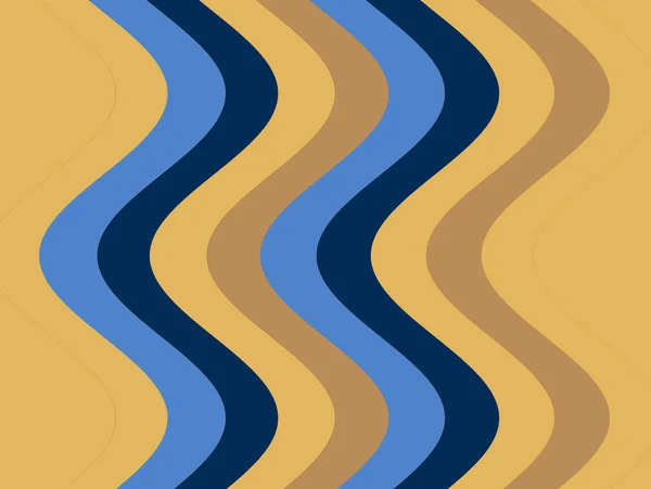 Αφηρημένη Και Σύγχρονη Ψηφιακή Τέχνη Κύματα Περιτύλιγμα Χαρτί Σχεδιασμού — Φωτογραφία Αρχείου