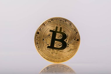 Bitcoin BTC Kripto Para Birimi. Teknoloji için Altın Para