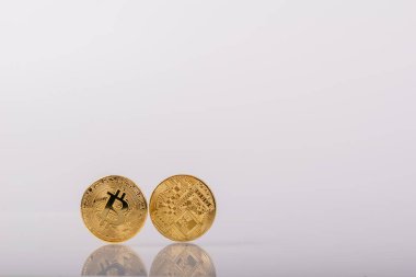 Bitcoin BTC Kripto Para Birimi. Teknoloji için Altın Para