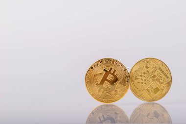 Bitcoin BTC Kripto Para Birimi. Teknoloji için Altın Para