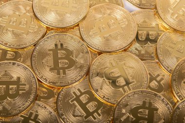 Bitcoin BTC Kripto Para Birimi. Teknoloji için Altın Para