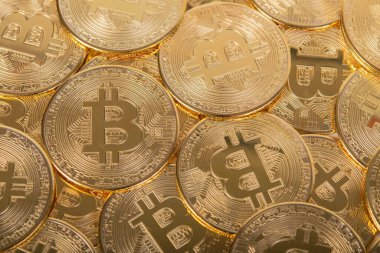 Bitcoin BTC Kripto Para Birimi. Teknoloji için Altın Para