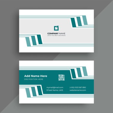 Modern ve yaratıcı kartvizit tasarımı