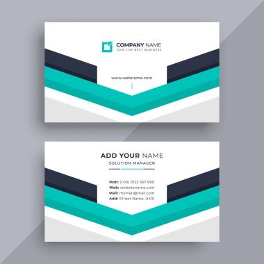 Modern Kartvizit Tasarım Şablonu