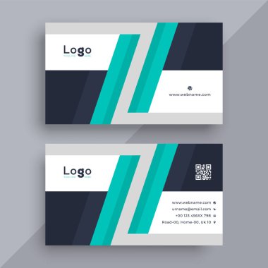 Markanız için modern kırmızı kartvizit