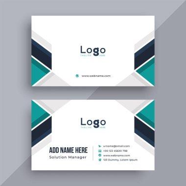 Modern Kartvizit Tasarım Şablonu