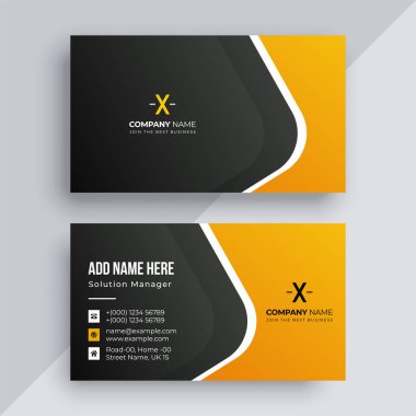 Modern Kartvizit Tasarım Şablonu