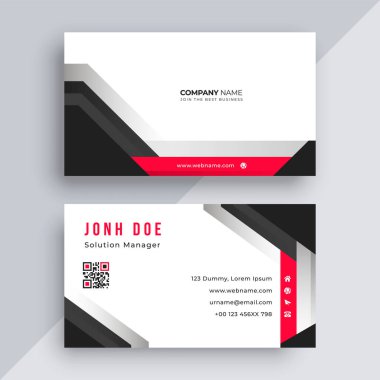 profesyonel kartvizit tasarım şablonu