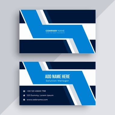 profesyonel kartvizit tasarım şablonu