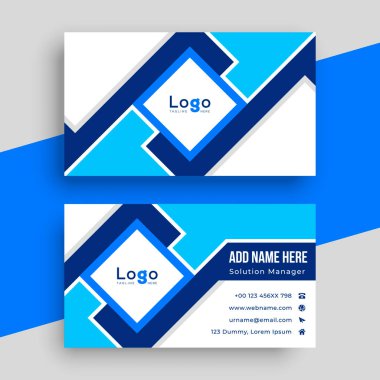 profesyonel kartvizit tasarım şablonu