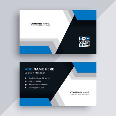 Kurumsal temiz kart şablonu