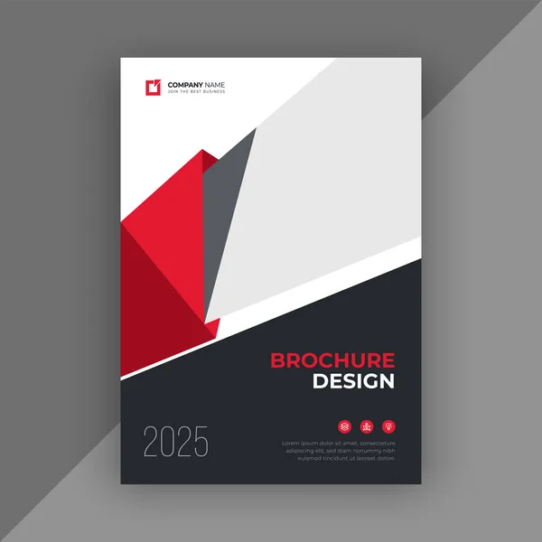 Business Corporate Annual Report Brochure Design — 스톡 벡터