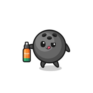 Sivrisinek kovucu, şirin bir tasarım.