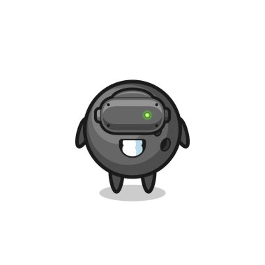 Şirin bowling kulaklığı, şirin tasarım.