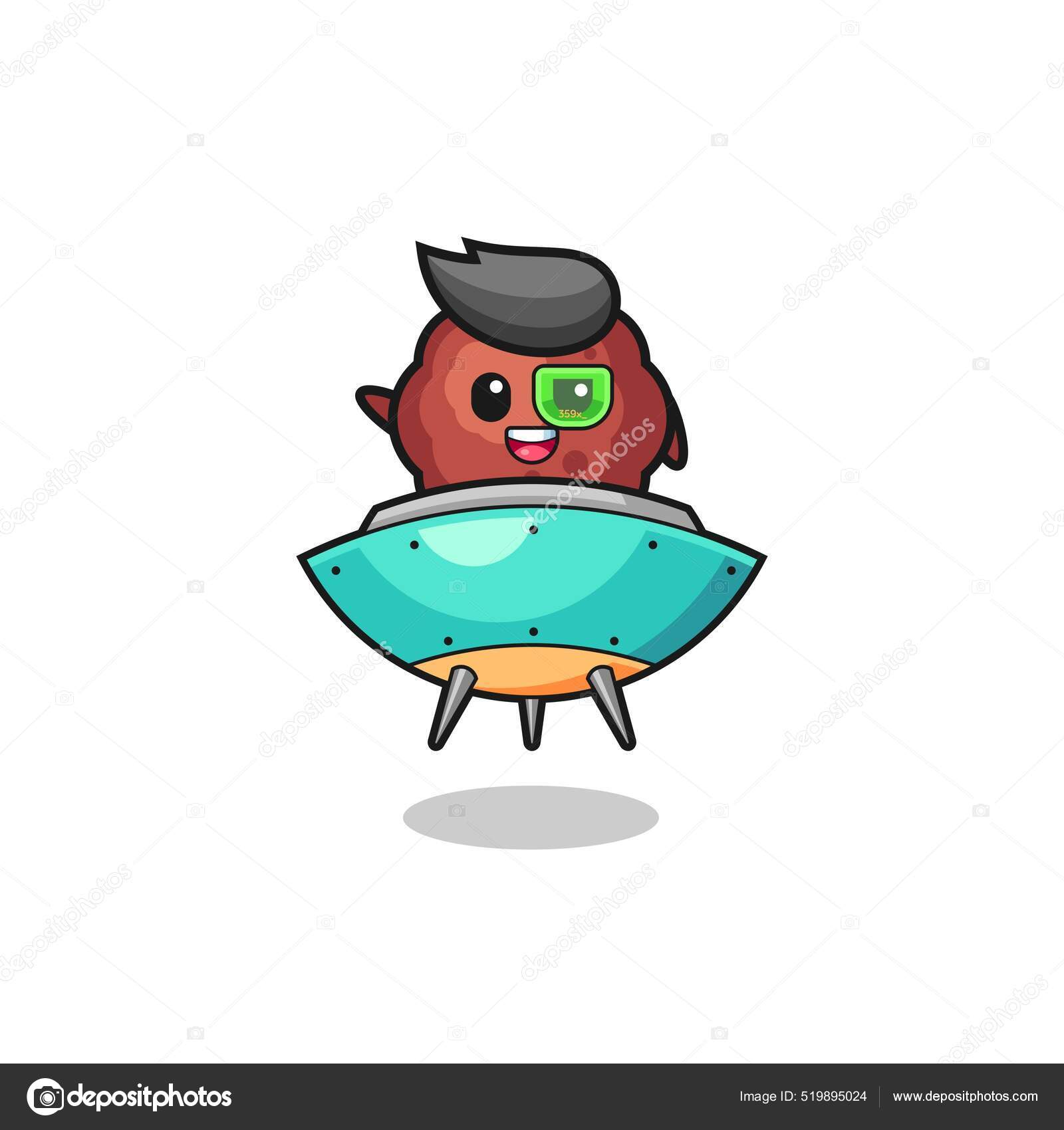 Almôndega Desenho Animado Montando Uma Futura Nave Espacial Projeto Bonito  Vetor de ©heriyusuf.rap@gmail.com 519895024, image size:1600x1700