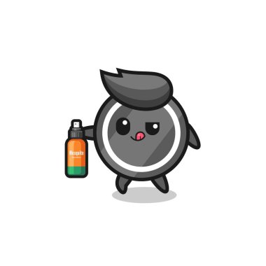 Şirin hokey diski sivrisinek kovucu, şirin tasarım.