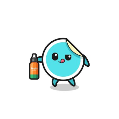 Sivrisinek kovucu, şirin bir tasarım.