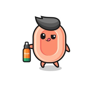 Sivrisinek kovucu, şirin bir dizayn.