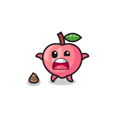 Şeftali toprağı kakayla tanışınca şaşırdı, şirin tasarım.