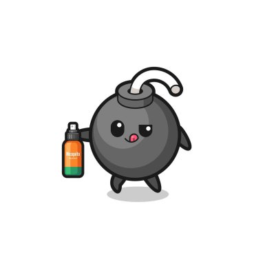 Sivrisinek kovucu, şirin bir tasarım.