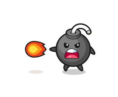 Şirin bomba maskotu ateş gücü, şirin tasarım.