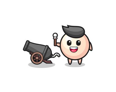 Sevimli inci atış top kullanılıyor, şirin tasarım.