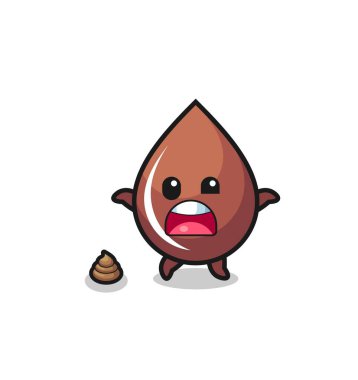 Çikolata damlası dünya kakayla tanışınca şaşırdı, şirin tasarım.