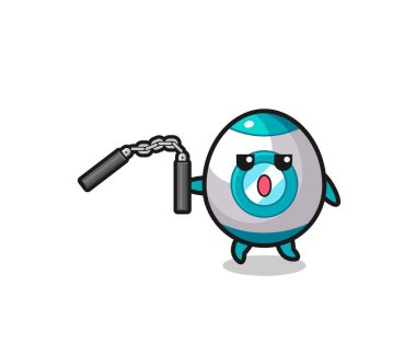 Mınçıka kullanan roket çizgi filmi, şirin tasarım.