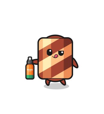 Sivrisinek kovucu, şirin bir tasarım.