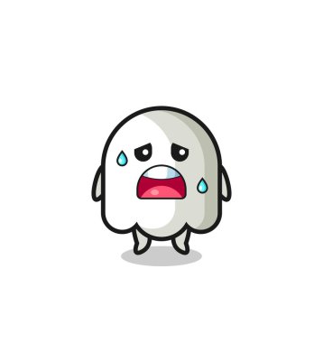 Hayalet karikatürü, şirin tasarım.