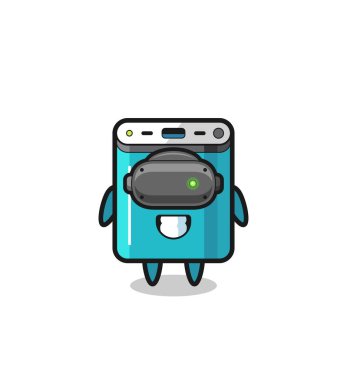 cute power bank using VR headset , cute design