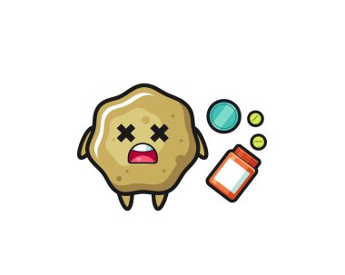 Aşırı dozda gevşek dışkı karakteri, şirin tasarım