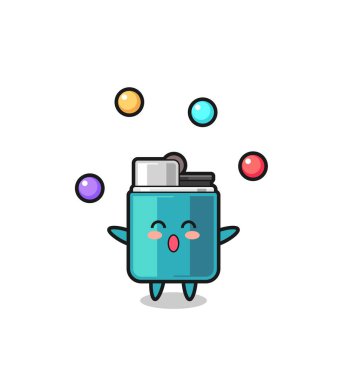 Daha hafif bir sirk çizgi filmi, top hokkabazlığı, şirin bir tasarım.