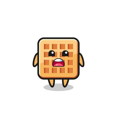 Özür dileyen bir ifadeyle gözleme çizimi, özür dilerim, şirin tasarım.