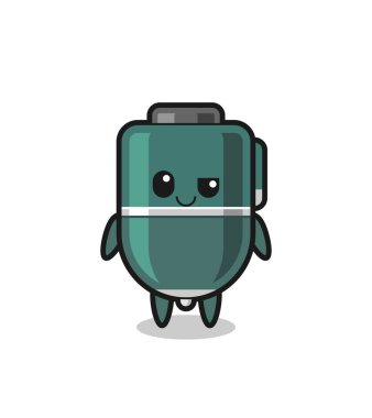 Kibirli bir ifadeyle, sevimli bir tasarımı olan tükenmez kalem çizgi filmi.